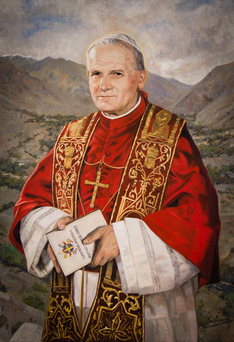 jhsanchezjacome's tweet photo. "No tengan miedo de mirarlo a Él!" ¡Miren al Señor! 
Fiesta de San Juan Pablo II https://t.co/s9UsSsWrxG