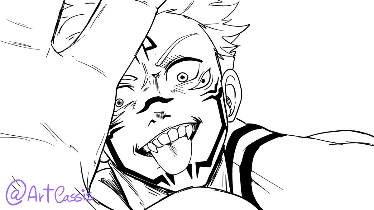 Sorry I've been inactive here Lately~
For now I can leave some sneakies here of a work in progress
#JujutsuKaisen