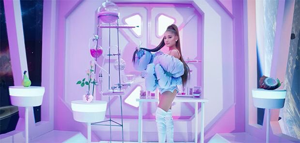 thank u next perfume commercial