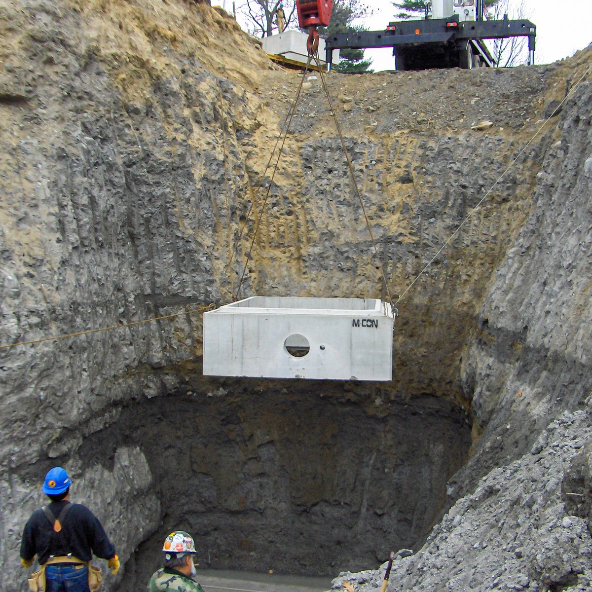 mconproducts's tweet image. #TBT to this deep structure installation that took part a few years back in Cornwall, ON.

Alway nice to reflect on past projects and see the improvements we have made over the years.

#deepstructure #concrete #precast #cornwall #ontario