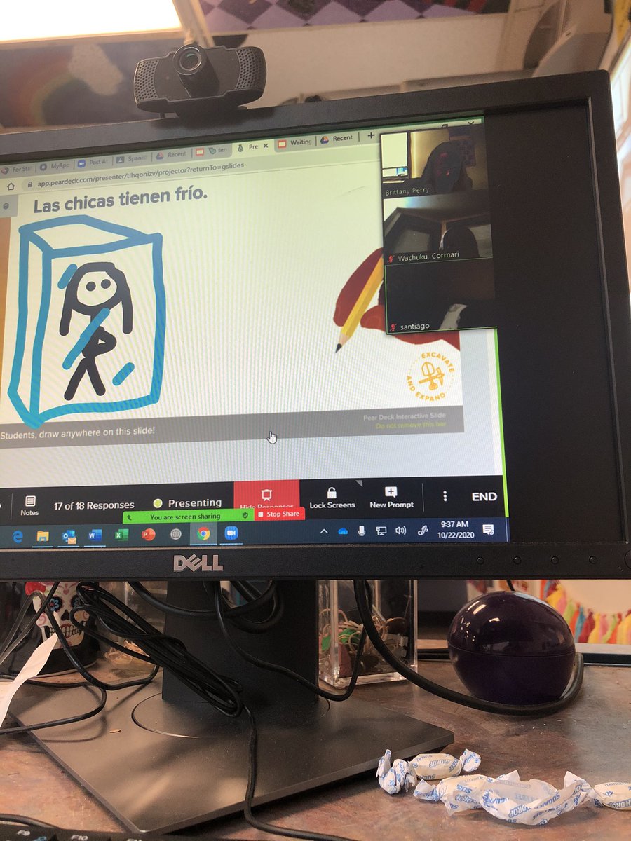 Kiddos are doing great on <a href="/PearDeck/">Pear Deck Learning</a> today!! #bpatriotproud