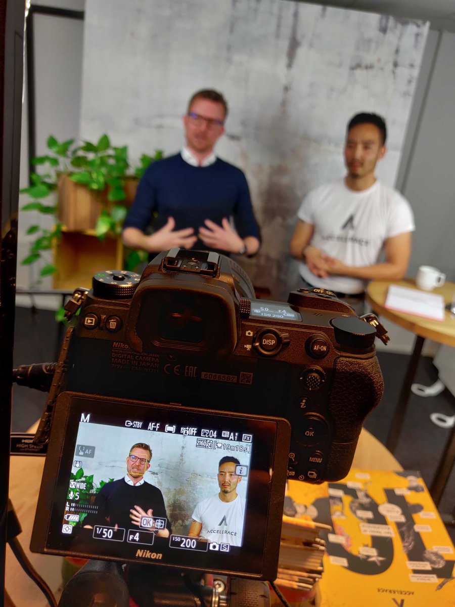 Live on stage: Eske Gunge, Co-Founder and CEO of <a href="/actimo_/">actimo</a> (an <a href="/AcceleraceDK/">Accelerace</a> alumnus)! 

What he thinks you need to succeed? “In my book, you need three things: hard work, being willing to ask for help and luck.”