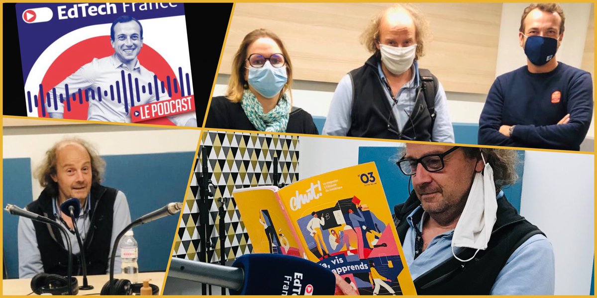 Un invité exceptionnel pour un épisode exceptionnel du #Podcast #EdTech 🇫🇷 en partenariat avec <a href="/Chut_magazine/">Chut Magazine</a> : <a href="/FrancoisTaddei/">François Taddei</a> en ITW à 2 voix avec <a href="/SyLecherbonnier/">Sylvie Lecherbonnier</a> et @RemyChalle ! 💚 avec l’agence <a href="/matoons/">Maxime Maton</a> à la baguette 👏🏼👏🏼👏🏼

▶️ smartlink.ausha.co/edtech-france-…