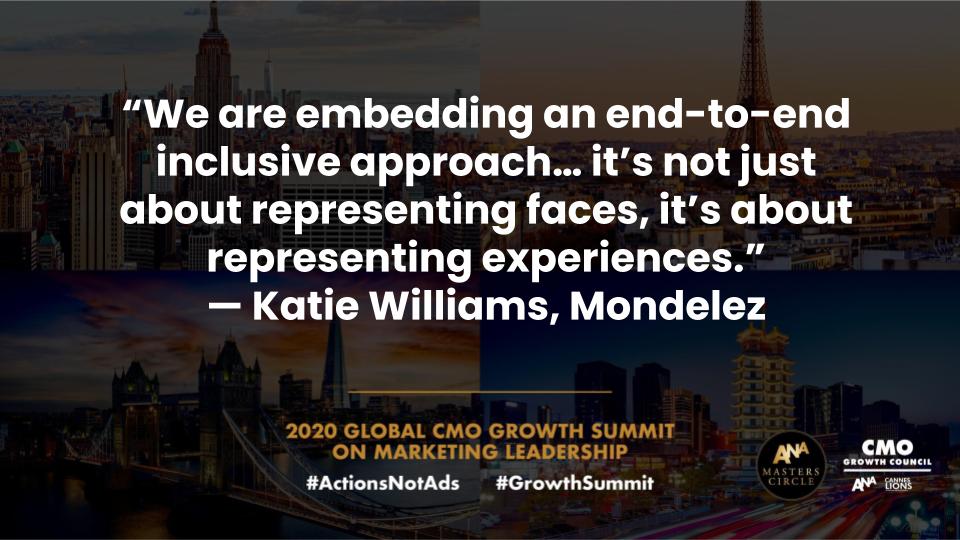 ANACMOMasters's tweet image. With &quot;Driving Growth&quot; at its core, @ANAmarketers &amp;amp; @Cannes_Lions&apos;s Global CMO #GrowthSummit brought together the largest ever gathering of CMOs for one purpose: to Take Collective Action. The work has begun. 
Are you committed? t.ly/TeVF
#ActionsNotAds