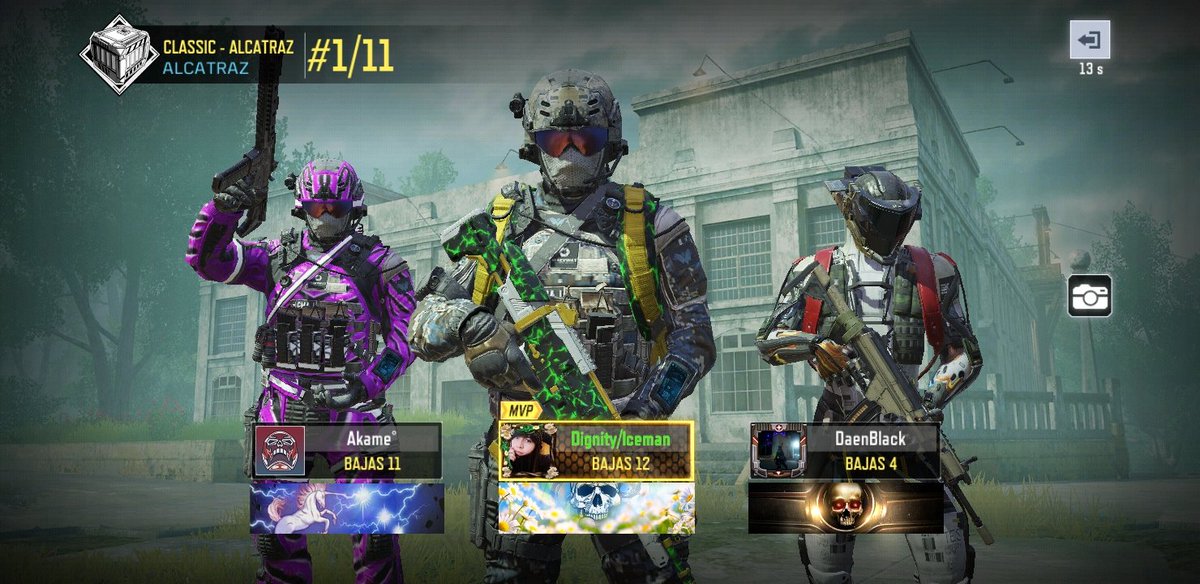 Gane mi primer alcatraz 🥺💖
#CoDMobile #Callofdutymobile https://t.co/83vrcoanZe