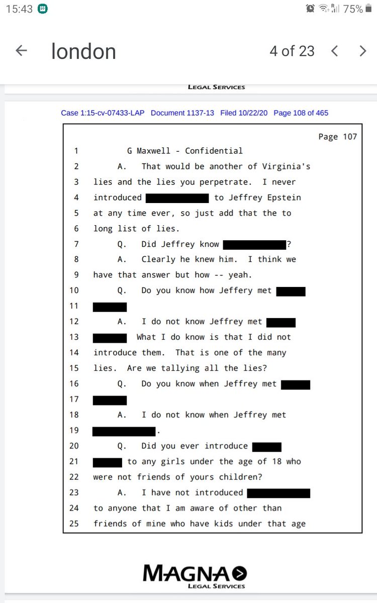 missmarrs's tweet photo. #GhislaineMaxwell quizzed on what happened in #Maxwell 's London flat with Prince Andrew and Jeffrey Epstein ... and a 17 year old girl and a school girl outfit bought for her #maxwelldocuments #maxwelldeposition #PrinceAndrew #dukeofyork https://t.co/OZItmrG2x1