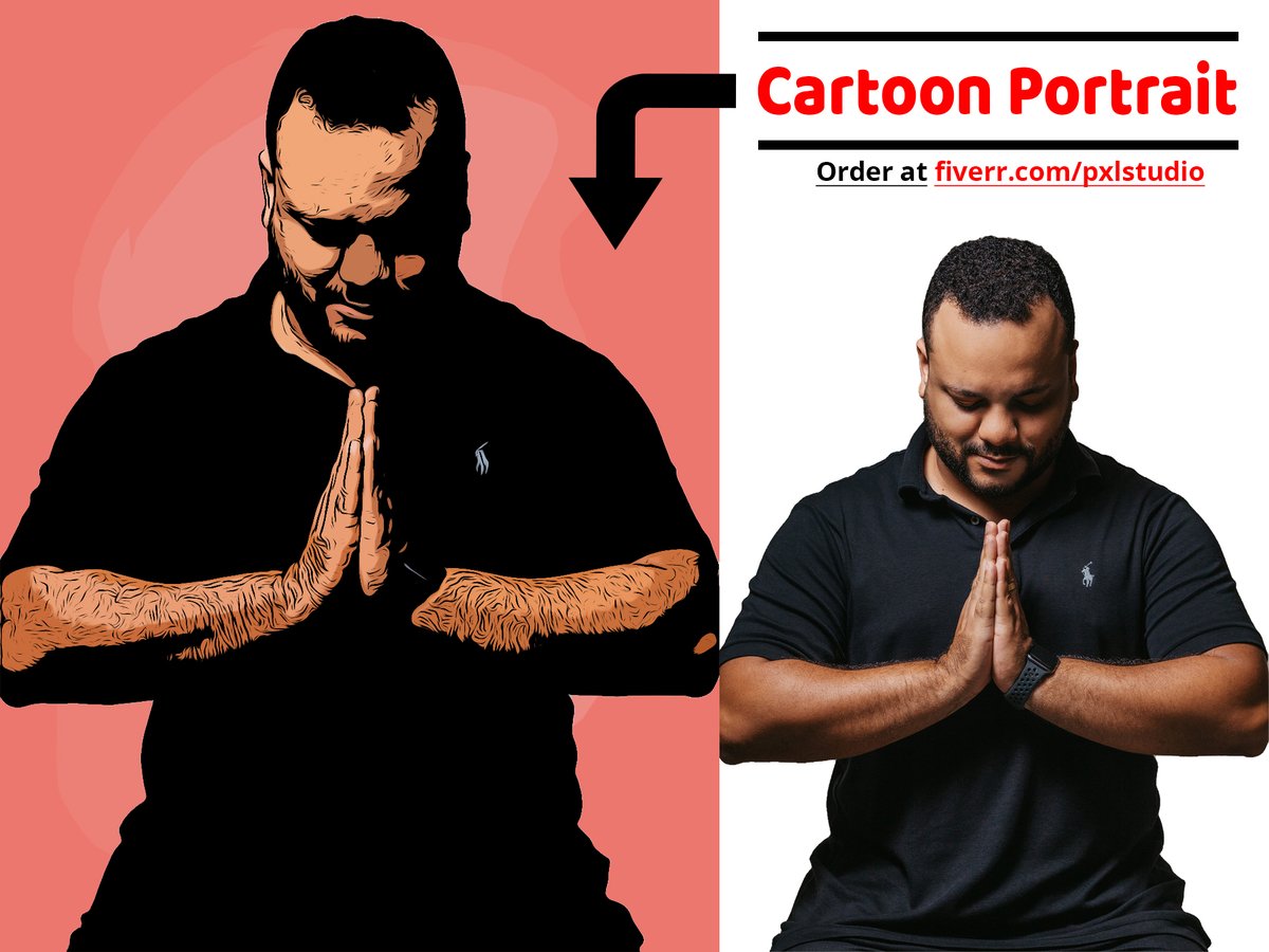Wanna make your photos into a cartoon portrait?
Order your vector art portrait at - <a href="/Fiverr/">Fiverr</a> fiverr.com/share/L46YL7
.
#vectorart #graphicdesign #popart #cartoonportrait #Fiverr #FiverrGig #fiverrgigpromotion #modernat100 #portrait #illustration #illustrationartists #illustrator