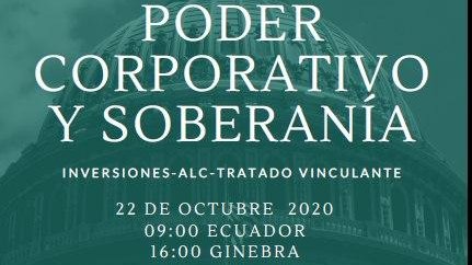 StopTNCimpunity's tweet photo. 📽️Seguimos transmitiendo en vivo el Webinario "Poder Corporativo y Soberanía" https://t.co/qEP16xRMZy #BindingTreaty #StopTNCImpunity
#StopChevronImpunity https://t.co/ewbiYnNLcp