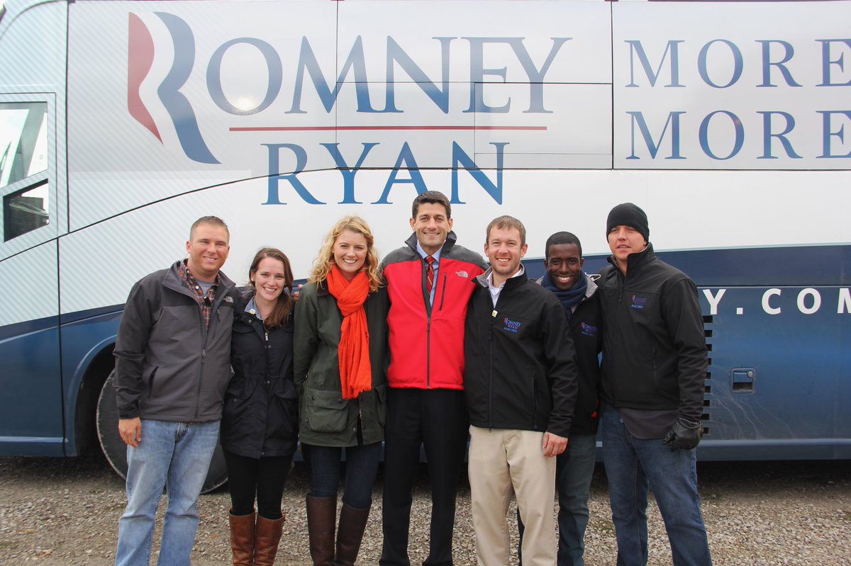 Months later in freezing Iowa after a successful campaign rally. I took many notes in my journal about Ryan & his desire to reach Black voters. He was so interested in wanting to figure out how the GOP could sincerely do it. It always stuck out to me & spoke volumes about him.