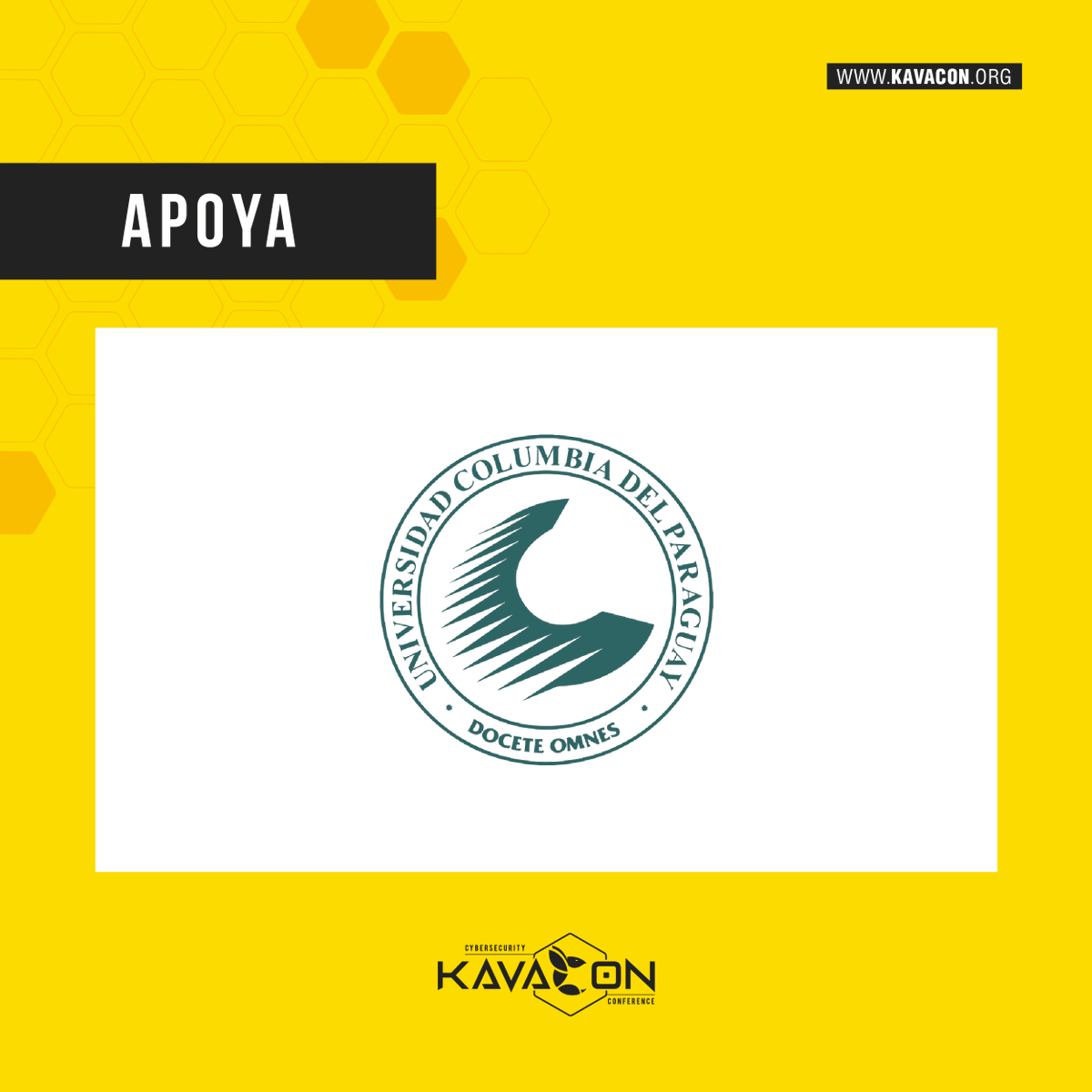 KavaConPy's tweet photo. Agradecemos a las entidades académicas que apoyan Kavacon 2020!!! Y les recordamos a los alumnos que pueden inscribirse gratuitamente ingresando al link https://t.co/I9OsshCgOA y se entregarán certificados de participación. #cibersecurity #Kavacon #kavacon2020 #congreso https://t.co/RVkh3mb3gR