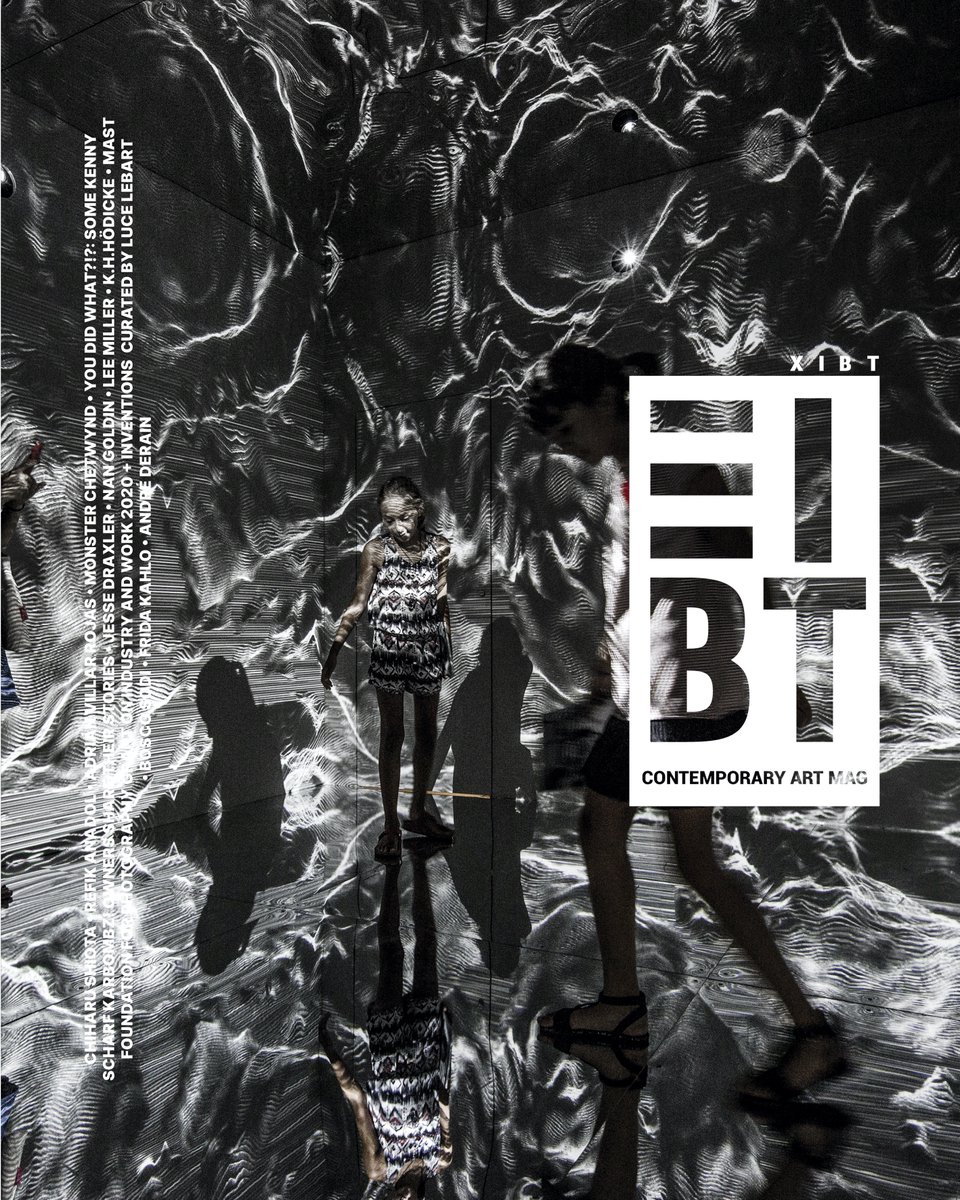 XIBT special double edition featuring on the covers #chiharushiota and #refikanadol + #AdriánVillarRojas #JesseDraxler and a beautiful story by with some #kennyscharf Karbombz! owners who shared their stories with us, #MonsterChetwynd #NanGoldin and more
> bit.ly/XIBT-4-2020