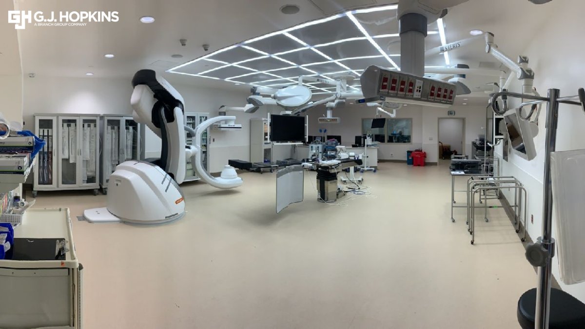 gjhopkinsmep's tweet photo. Congrats to our Mechanical and Electrical Special Projects Divisions on their successful completion of the new Carilion Roanoke Memorial Hospital Hybrid OR. Great job, team! #BuildingLegacies https://t.co/cgjVGOfnXM