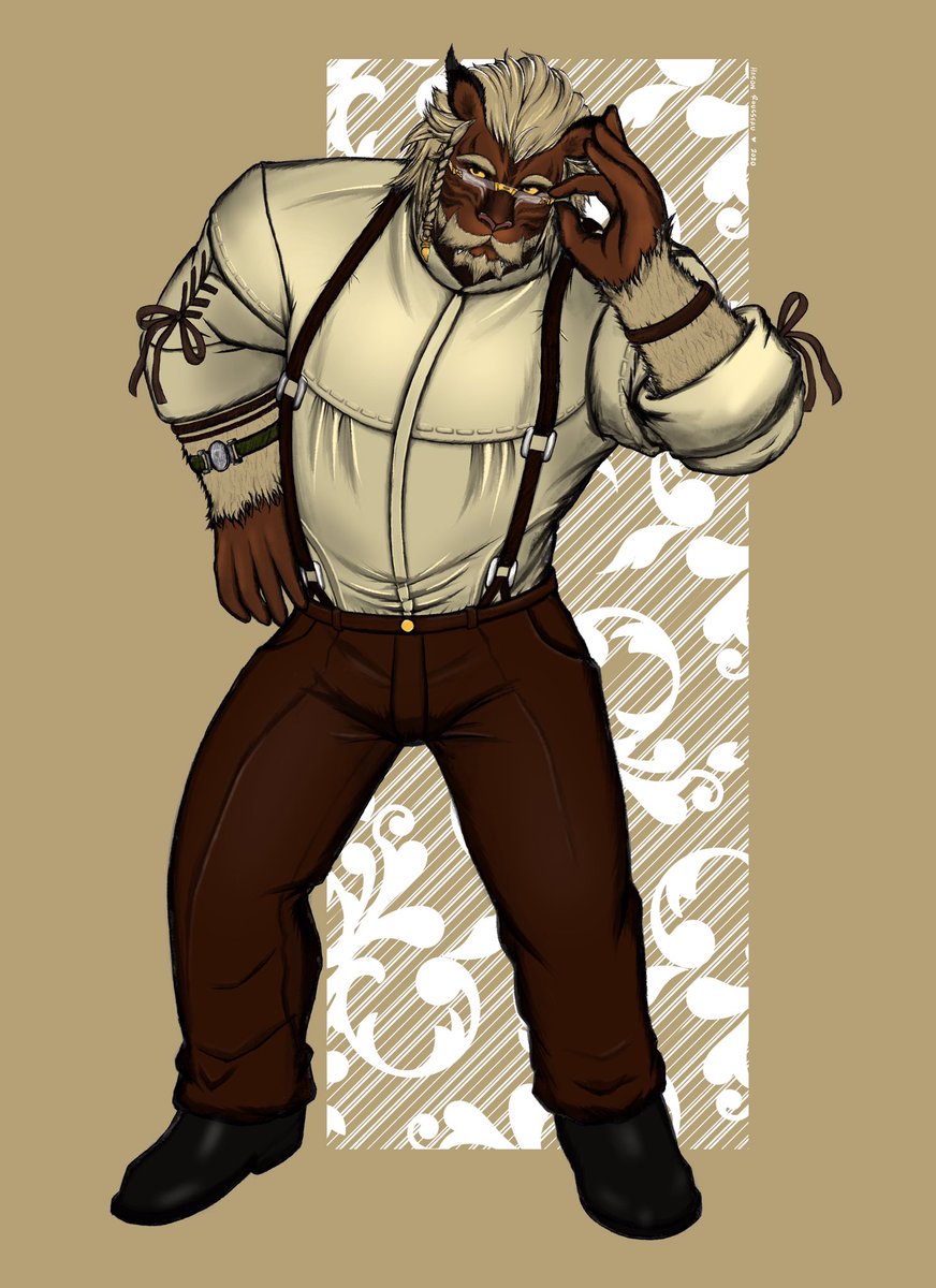 good morning! i am finished! #FFXIVART #Hrothgar