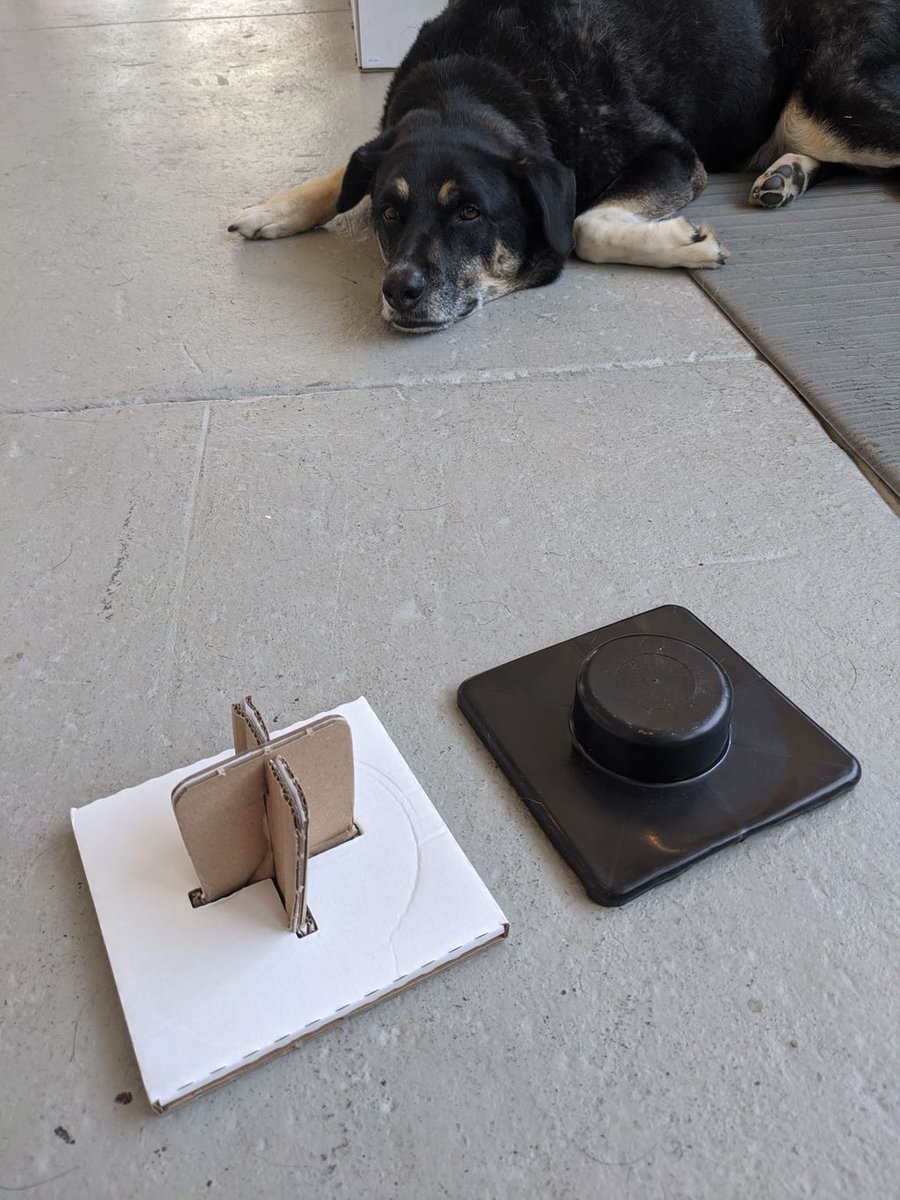 Moon approved ☑️- ♻️  Canson papers have started to use cardboard instead of plastic in their packing of paper rolls! Little wins, y'all - making us smile over here!