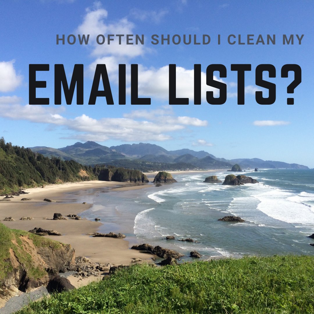 UseBouncer's tweet photo. At a certain point in your email marketing career, you will find yourself asking: ‘how often should I clean my list?’ Find out what is the best list cleaning frequency for your data in the below article:
https://t.co/rtAgTHph0F
#listcleaning #emaillistcleaning #emailmarketing https://t.co/fkfY8OnVUE