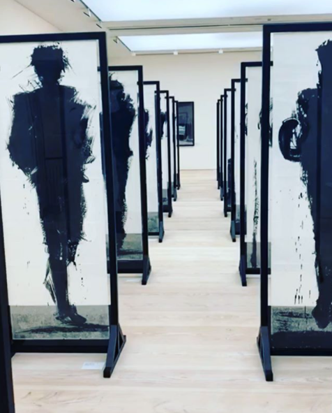 GalleryYield's tweet photo. On show @saatchi_gallery  this week are 22 works from Richard Hambleton’s “Nightlife” series that have not been seen in decades. These iconic silhouettes have been brought back to life curiosity of the amazing Woodbury House Studio. #art #streetart #saatchi #yieldgallery https://t.co/t9Chxp2Fm9