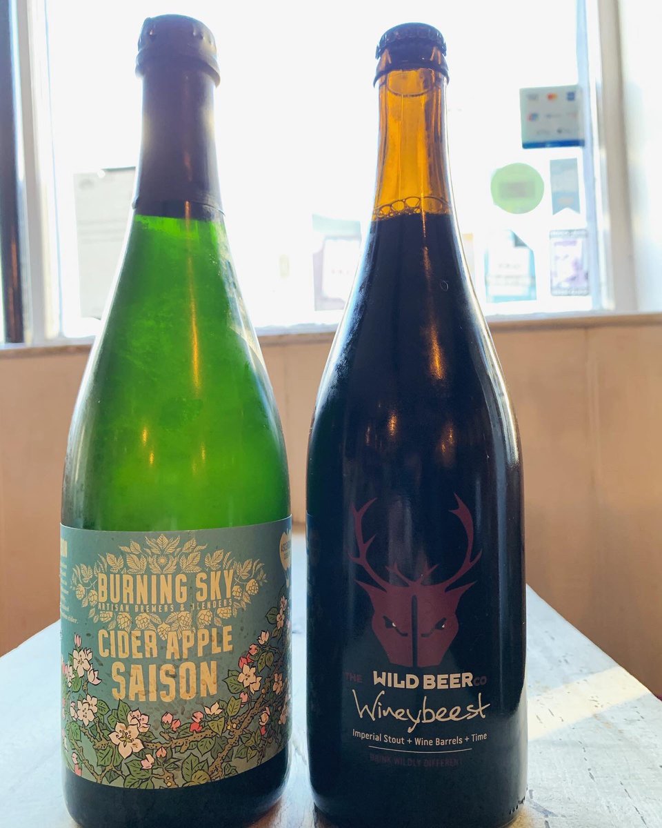 Hey all BBD fans!! The sun is shining on Brighton ☀️☀️☀️ but Don’t forget we’re open 4-10pm today!!
Today’s specials are those fantastic barrel aged beers and ciders 🍻 
.
A special thanks to <a href="/burningskybeer/">burningskybeer</a> <a href="/sirencraftbrew/">Siren Craft Brew</a> and <a href="/wildbeerco/">The Wild Beer Co</a> for this spectacular babies 😉