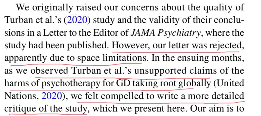 As always critical responses to this article found great difficulty in getting a hearing. The publication of this paper is to the credit of the authors and the journal.