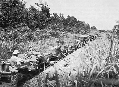 La willys sur rail se rencontra dans quasiment tous les pays en guerre de 1939 à 1960. C'était pratique, léger et surtout réversible (on remettait les roues très vite).