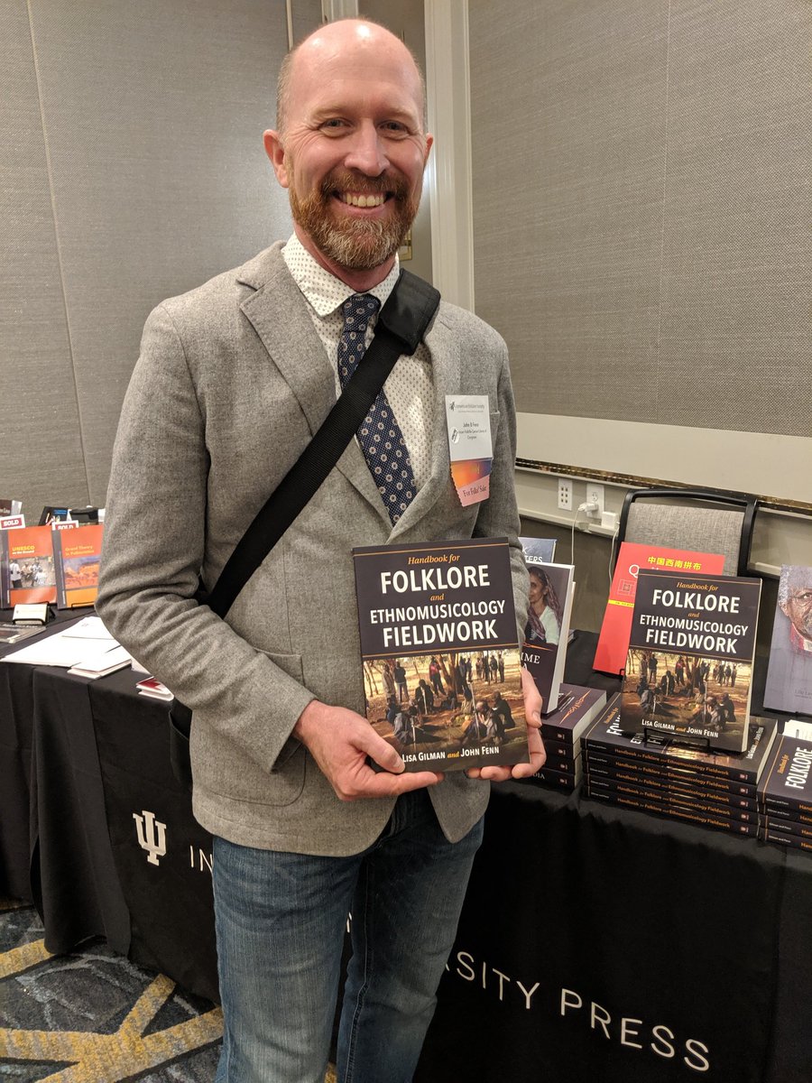 Throwback Thursday to when we got to hangout with authors in person at @afsfolklorists last year.

Until then, we hope you enjoy our Folklore Virtual Exhibit Hall: iupress.org/pages/exhibit-…

Explore this essential read from @johnfenn3: 

iupress.org/9780253040251/…

#FolkloreThursday