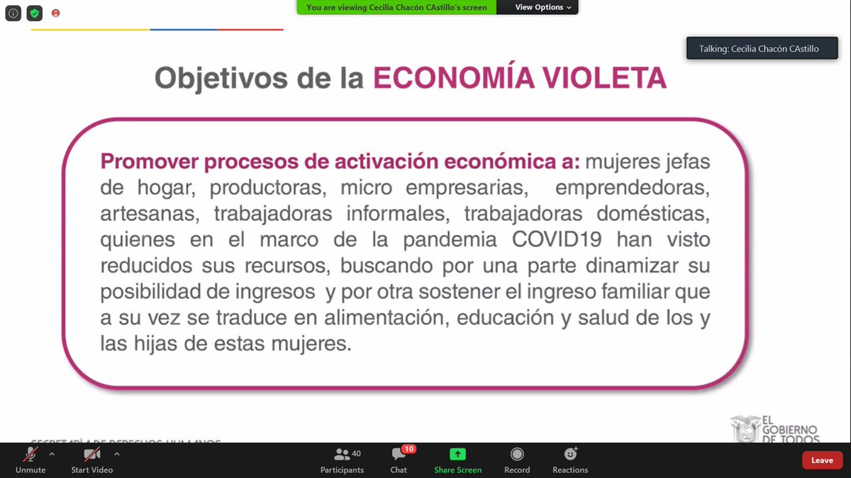 ChildFundEc's tweet photo. Nos comprometemos a articular acciones para impulsar Política Pública ´Economía Violeta´. Sostener empleo, apoyar la generación de ingresos para mujeres es primordial para la seguridad alimentaria de niñas, niños y familias más vulnerables en Ecuador #Megeci @DDHH_Ec @CecyChaconC https://t.co/PHEWolXhyS
