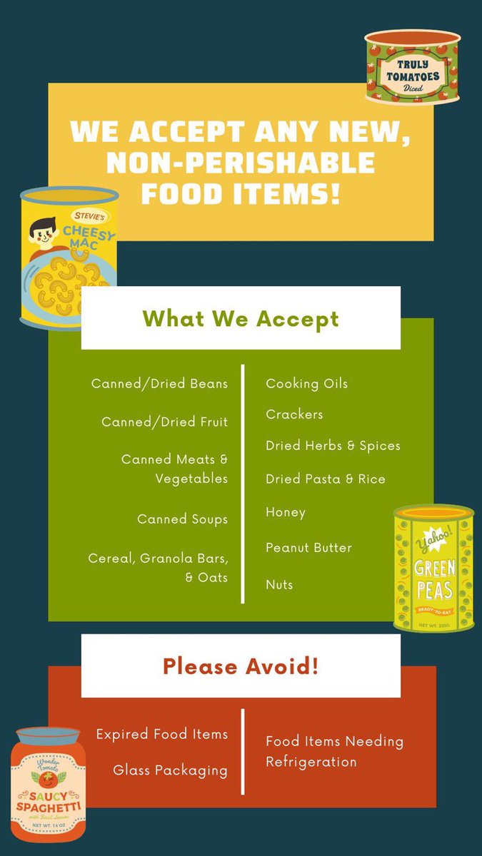 westdeca's tweet photo. Come by your local library this weekend with cans to support Jayden, Richard, and Henry’s community giving project! And be sure to take a picture with with your donation for points! @IllinoisDECA @DECAInc https://t.co/Tfrsmn0zvs