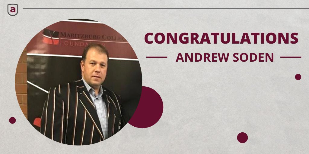 Congratulations to Andrew Soden for being elected as President of SASAA. We wish you and your committee all the best with your journey ahead.

<a href="/MaritzCollege/">Maritzburg College</a> #AlumNet #college #sasaa #southafrica #schools #president #leadership #alumni #association #committee #new #journey