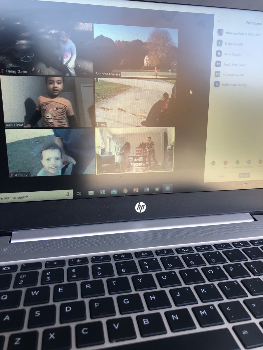 Remote school is underway and we are having a blast searching for letters and hopping on the ABCs!! 🔍