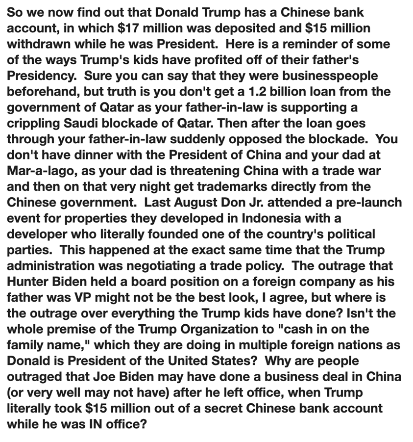 CitizensFedUp's tweet photo. But but but what about Hunter Biden...??
#TuckTrump https://t.co/i2TEunbv8u