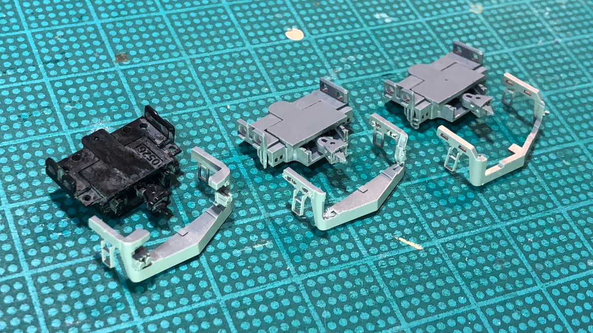 TOMIX 455系東北色、新密連TNカプラー(JC6348)を取付。ジャンパ栓は未