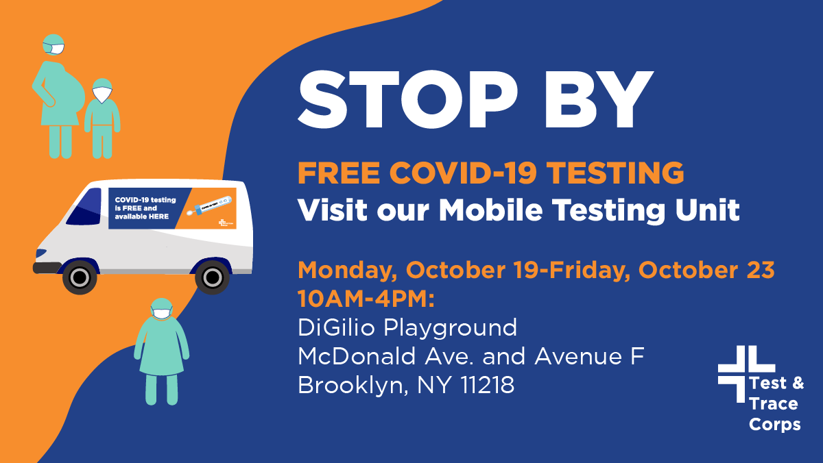 NYCMayorsOffice's tweet photo. You can also text 'COVID TEST' to 844-58 to find more locations. https://t.co/vSfLPflhnl