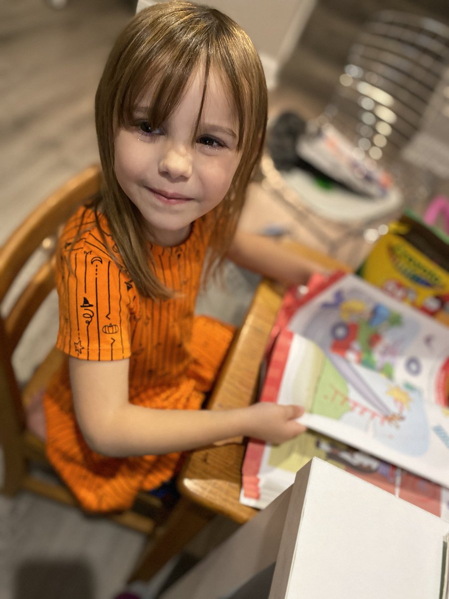 DesignModeLLC's tweet photo. My office buddy today, hard at work! #momlife #mymo #worklifeintegration https://t.co/nl5nINu1Oo