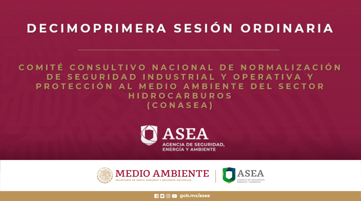 agencia_asea's tweet photo. El Titular de la Unidad de Normatividad y Regulación, @julcamelo encabeza la 11va Sesión Ordinaria del Comité Consultivo Nacional de Normalización de Seguridad Industrial y Operativa y Protección al #MedioAmbiente del Sector Hidrocarburos #CONASEA. https://t.co/Toe73YICW9