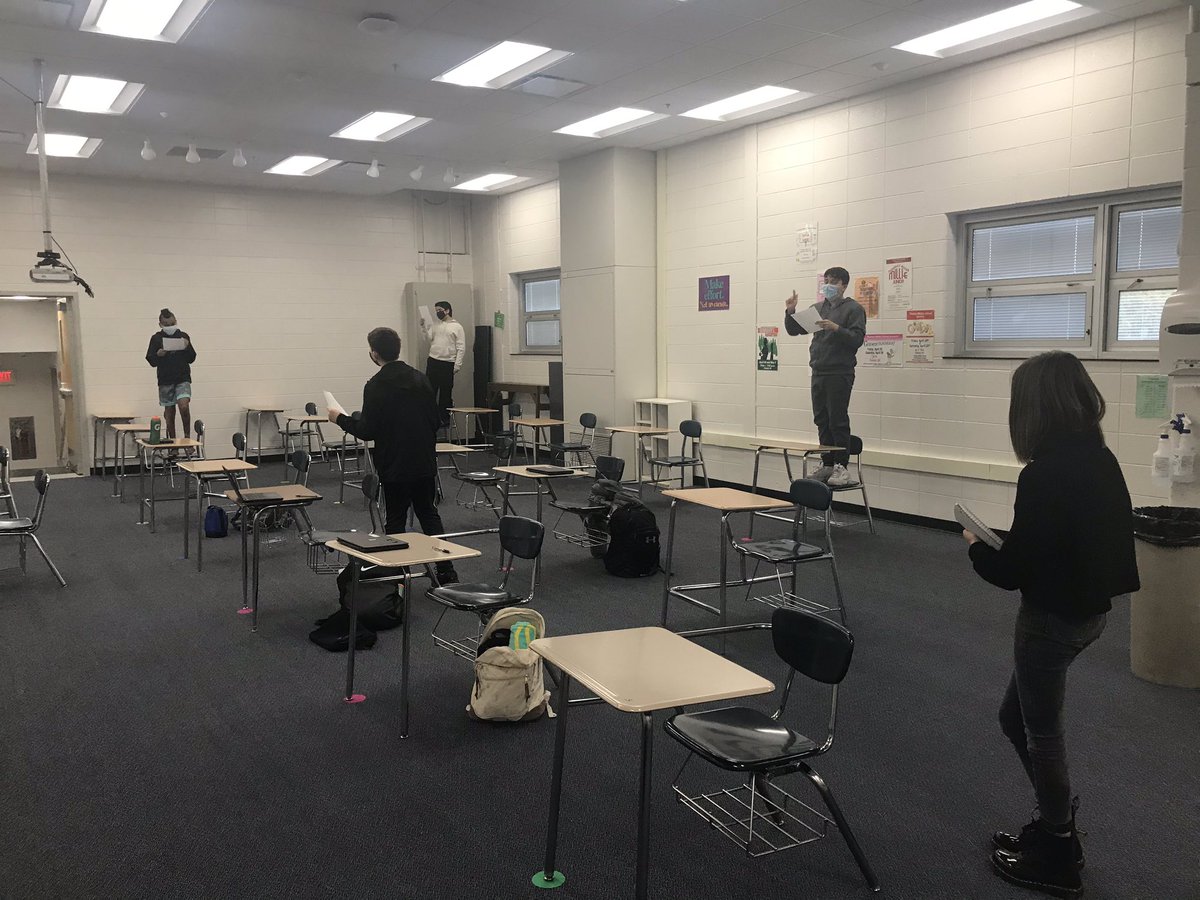 Happy to see the drama back in the Drama Room where it belongs