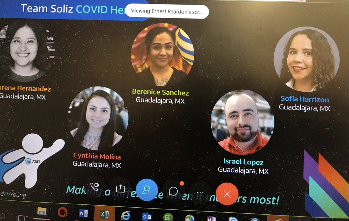 GDL power house! Happy to be amongst these great leaders and kudos to everyone!
#GDLDreamTeam <a href="/BarceyJesus/">Jesus Barcenas “Barcey”</a> <a href="/johnny_soliz/">Johnny Soliz</a> <a href="/ArechigaAlain/">Alain Arechiga</a> <a href="/Mr_Andres_Caro/">Andres Caro</a> @Proud2bYoungOrg <a href="/AlmaCor23258007/">Alma Corona</a> @Ariadne61115996 @DaveBri2 <a href="/LoreeeHdz/">Lorena Hernandez</a> <a href="/SanmaratT/">SanMarAt&t</a> <a href="/SofiaHarrizon/">Sofia Harrizon</a> @RonLockwood2020 <a href="/tonydiazatt/">Tony Diaz</a>