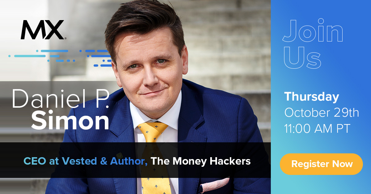 Join us on October 29th as our CEO @DanielPSimon meets with Books, Banking &amp; Fintech- a special think tank session- to provide a meaningful discussion of the most pressing topics in the financial industry today.

Register now for this special event:
pages.mx.com/books-banking-…