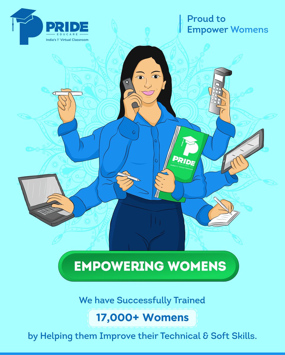 PrideEducare's tweet photo. EMPOWERING WOMENS
#HappyNavratri 
#PrideEducare #Pride #Educare #Pridecomputers #prideComputer #Computers #Navratri #proudwomens #empoweringwomen #empowering #empoweringgirls #empoweringyou #empoweringyouth #empoweringwoman #Multitasktingwomen #learningwomen https://t.co/3L2b9CZQB5
