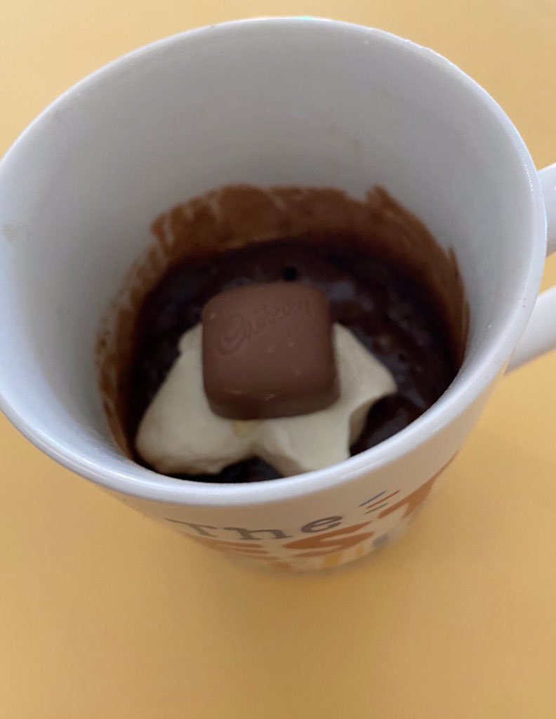 firsprimarysale's tweet photo. Thank you Mr Silk for your act of kindness to anyone that was in the ‘staff room’ at lunch time. ‘Brownie-in-mug’ had to be tasted to be believed, enjoyed and loved! 🥰 #firsfamily #lookingafteroneanother #thursdayiscakeday https://t.co/f9vcRtoyAq