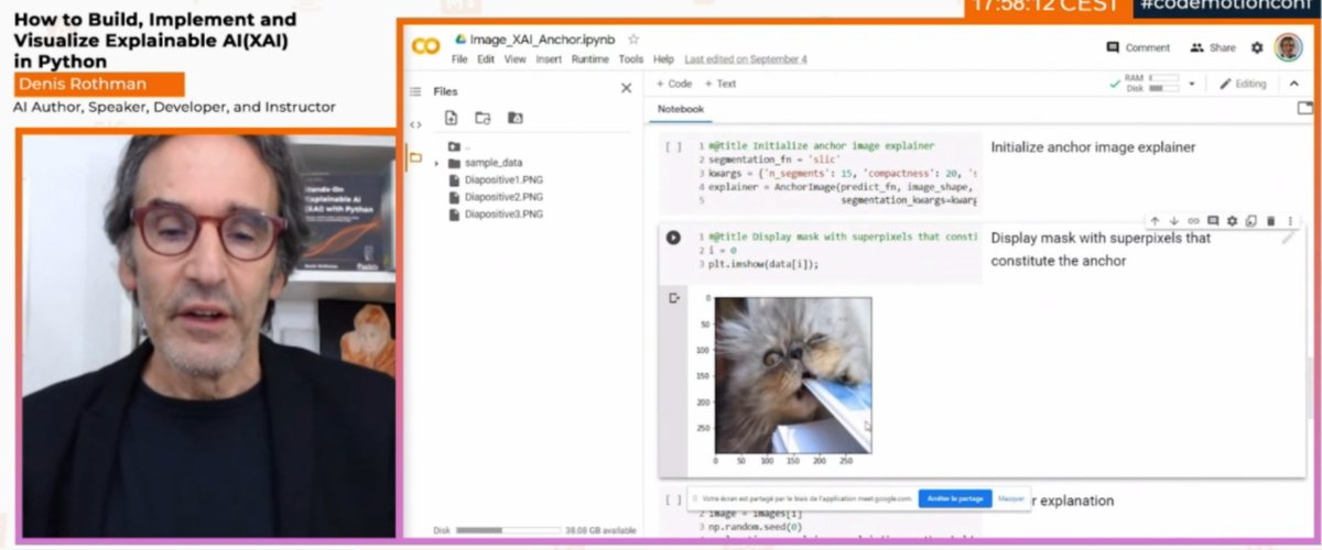 l_Kathleen_l's tweet photo. Great introduction!
Already a cat image too :D
Love the AI ML talks today <3
#AI #Anchor #Algorithms #Tensorflow #Keras #ML #CodemotionConf https://t.co/2KFJEho5x3