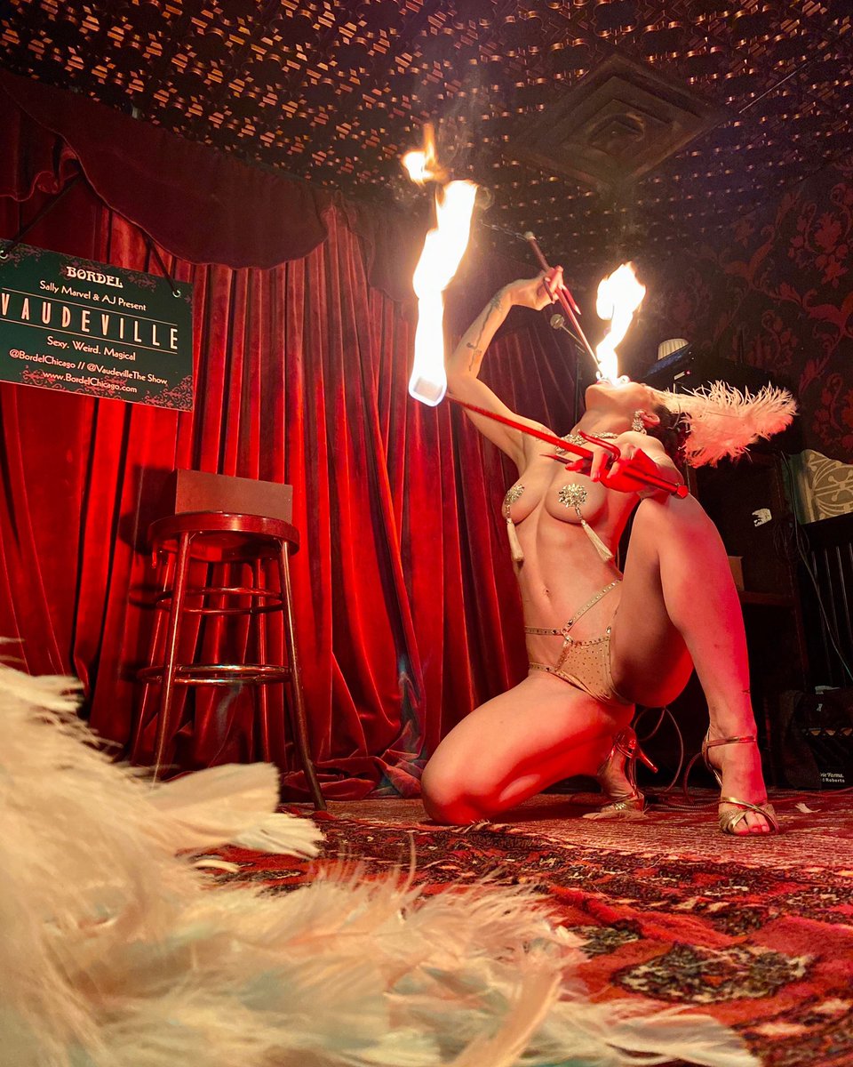 Just a little somethin’ somethin’ to help get you through the day before #VaudevilleBordel starts... <a href="/sallymarvel/">Sally Marvel</a>