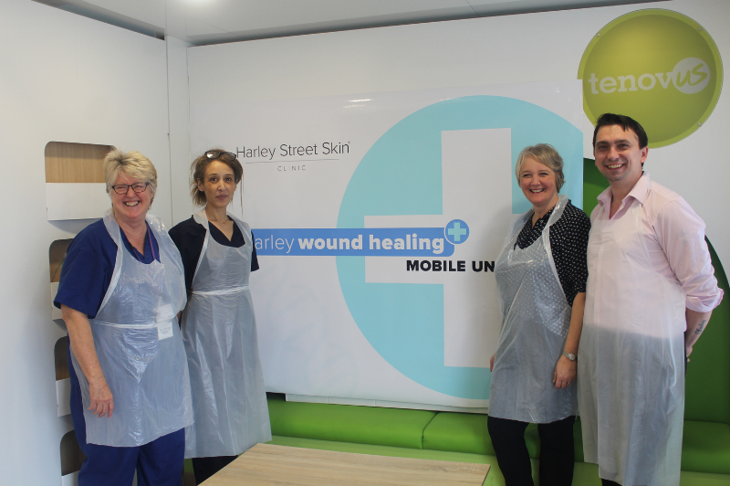 Introducing the team for our new mobile #woundhealing clinic ow.ly/ZzAW50BZTux