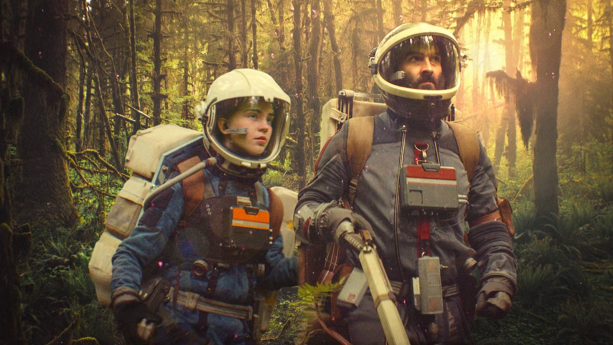 Prospect (2018)I'm cheating because it's more of a sci-fi thriller. Father & daughter mining in a ridiculously dangerous alien forest.Impressive how far it can go with a relatively low budget.