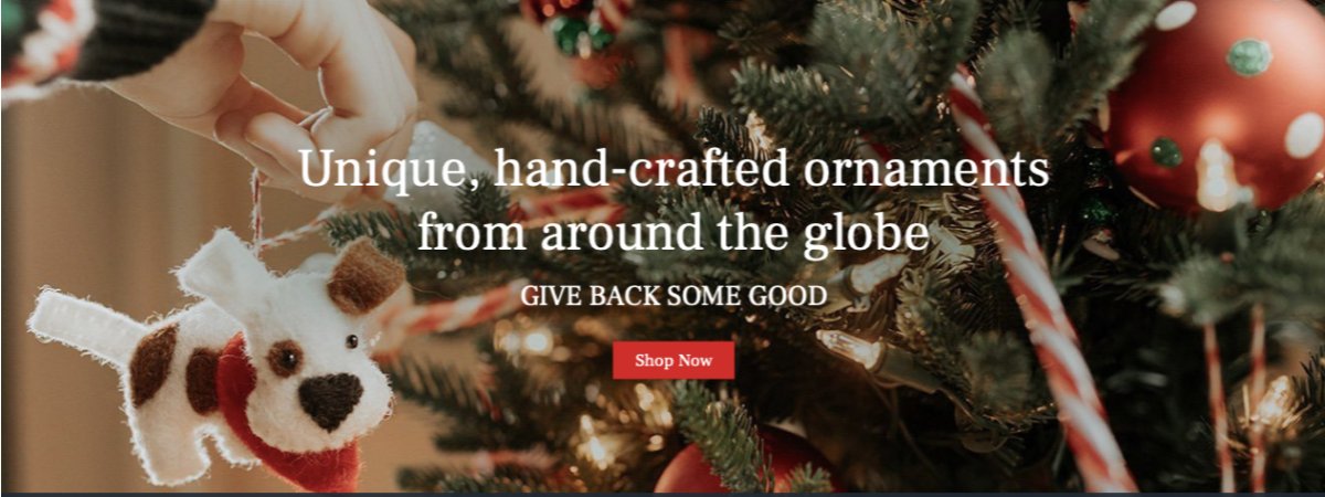 Unwrap our NEW website!🎁 ornaments4orphans.org <a href="/copperwing/">Copperwing</a> #CopperwingDesign #GivingWings #website #ecommerce #fairtrade