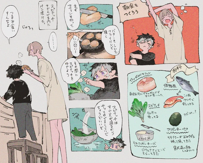 ヒカセンの朝ごはん? 