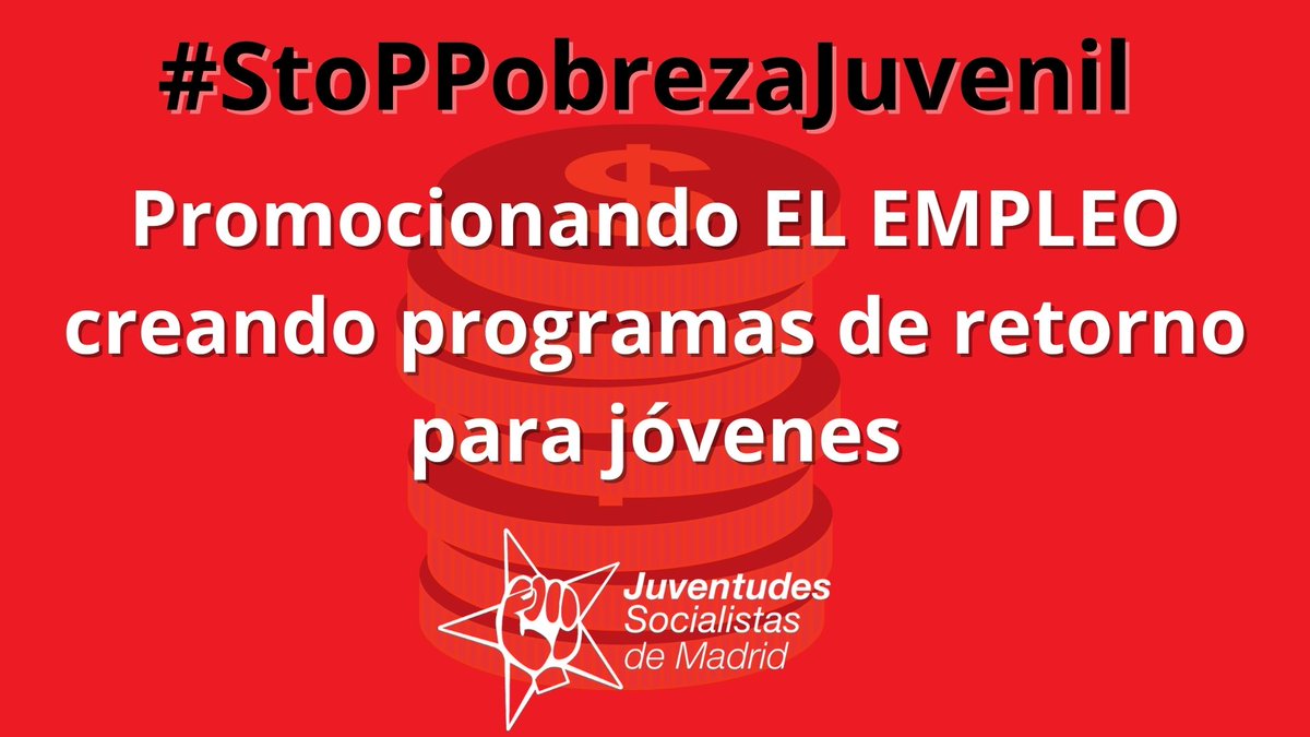 JSMadrid's tweet photo. Tampoco nos OLVIDAMOS de todas las jóvenes y todos los jóvenes que tuvieron que abandonar nuestra Comunidad y queremos crear programas de retorno #StoPPobrezaJuvenil https://t.co/x56rxyeB6C
