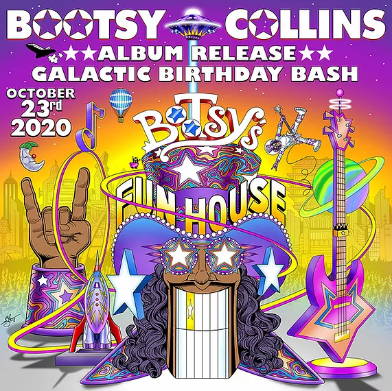 AKGaudio's tweet photo. HARMAN Ambassador, @Bootsy_Collins is gearing up to celebrate his new Album Release/Galactic Birthday Bash tomorrow! Happy Birthday, Bootsy—We can't wait to hear "The Power of the One"! ⭐ 🎶 ⭐
➡ https://t.co/9H1RB6Haip
#BootsyCollins #ThePowerOfTheOne https://t.co/jRTQhzYdkd