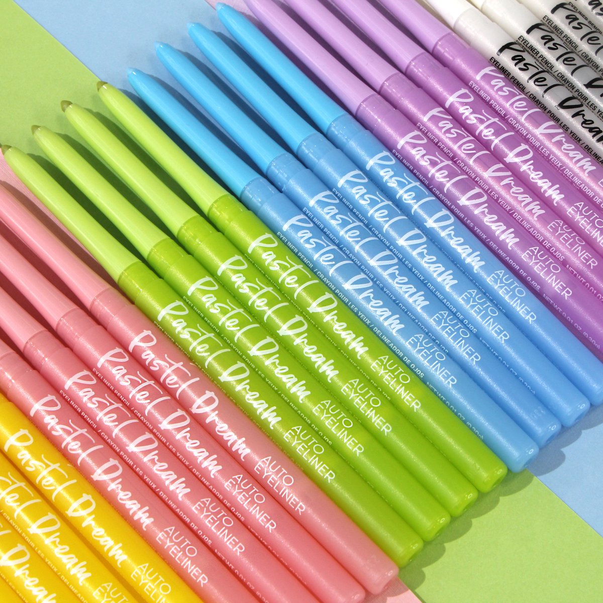 Pastel Dream Auto Eyeliner Collection - Where Is La Girl Makeup Made Pastel Dream Auto Eyeliner Collection - Where Is La Girl Makeup Made
