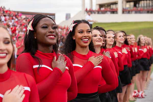 LamarUniversity's tweet photo. Cause for Celebration: This year, the Lamar University Dance Team is celebrating its 10-year anniversary! https://t.co/uZztfxrEew https://t.co/kQ3hhsFo3f