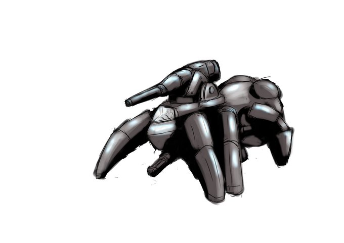 多脚戦車のtwitterイラスト検索結果