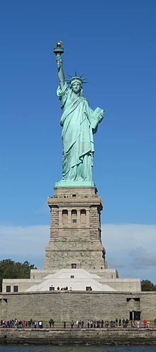 4.36 THE [ #DRAGON] [BLOODLINES] ARE COMING BACK FOR THEIR 2 SEVERED HEADS #LEVIATHAN &  #BEHEMOTH aka...the  #UK (the beast of royalty & power)and the  #US (the beast of  #Liberty ) https://en.wikipedia.org/wiki/Replicas_of_the_Statue_of_Liberty